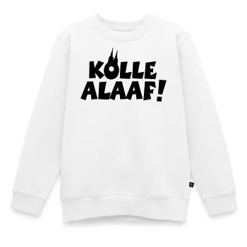 Kölle Alaaf! Kölner Karneval mit Kölner Dom - Kinder Premium Organic Sweatshirt - Weiß - Vorne - AI Model Kid Male (0cm)