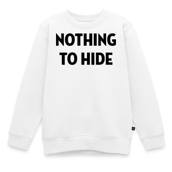 Revolution / Frieden / Menschen / Reise / Grün / - Kinder Premium Organic Sweatshirt - Weiß - Vorne - AI Model Kid Male (0cm)