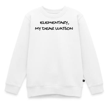 Cinema / Film / Zitat / TV-Serie - Kinder Premium Organic Sweatshirt - Weiß - Vorne - AI Model Kid Male (0cm)