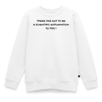 Cinema / Film / Zitat / TV-Serie - Kinder Premium Organic Sweatshirt - Weiß - Vorne - AI Model Kid Male (0cm)