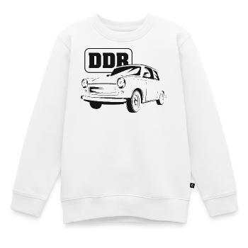  ddr republik nostalgie symbol oldtimer - Kinder Premium Organic Sweatshirt - Weiß - Vorne - AI Model Kid Male (0cm)