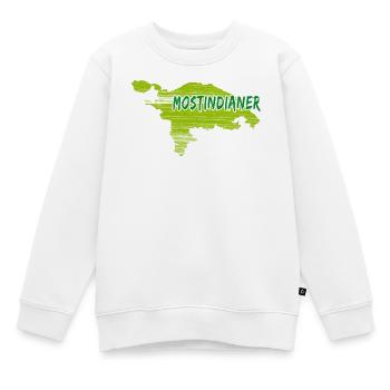 Mostindianer, Mostindien, Thurgau - Kinder Premium Organic Sweatshirt - Weiß - Vorne - AI Model Kid Male (0cm)