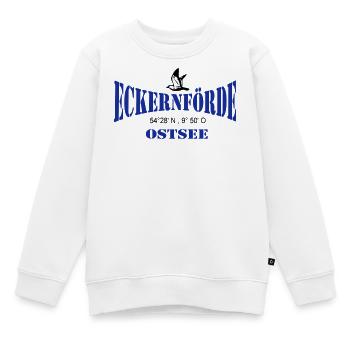 Eckernförde Ostsee ...(25) - Kinder Premium Organic Sweatshirt - Weiß - Vorne - AI Model Kid Male (0cm)