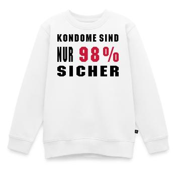 Baby Geburstag Geschenk Sprüche Geschenkidee - Kinder Premium Organic Sweatshirt - Weiß - Vorne - AI Model Kid Male (0cm)