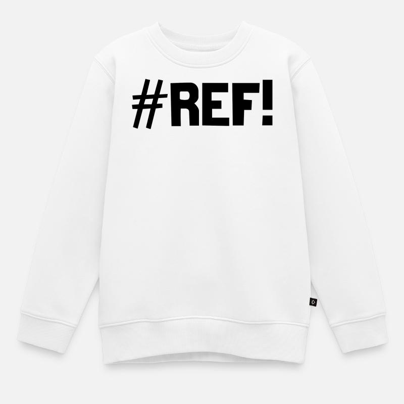 #REF ! - Sweat Premium enfant bio - blanc