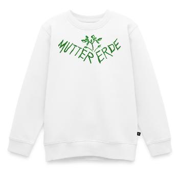 Mutter Erde - Schuetze Mutter Erde - Kinder Premium Organic Sweatshirt - Weiß - Vorne - AI Model Kid Male (0cm)