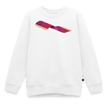 fliegender orientalischer Teppich aus 1001 Nacht - Kinder Premium Organic Sweatshirt - Weiß - Vorne - AI Model Kid Male (0cm)
