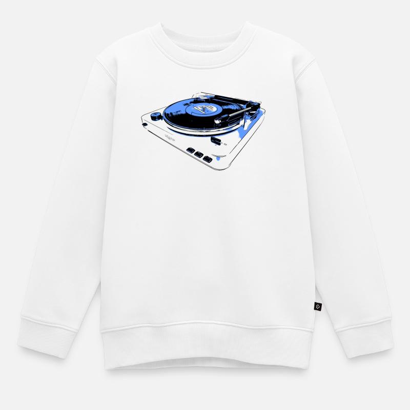LP - Sweat Premium enfant bio - blanc