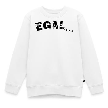Egal - Kinder Premium Organic Sweatshirt - Weiß - Vorne - AI Model Kid Male (0cm)