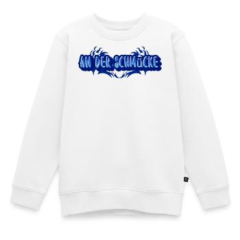 Aufdruck An der Schmücke - Kinder Premium Organic Sweatshirt - Weiß - Vorne - AI Model Kid Male (0cm)