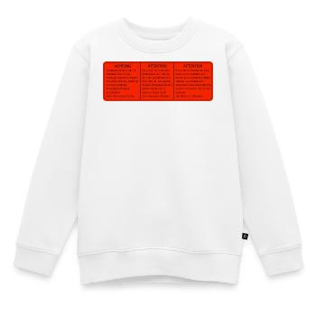  DIFF LOCKS differenzialsperren aufkleber - Kinder Premium Organic Sweatshirt - Weiß - Vorne - AI Model Kid Male (0cm)