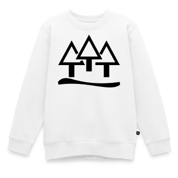 Waldkind - Kinder Premium Organic Sweatshirt - Weiß - Vorne - AI Model Kid Male (0cm)