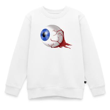 Je te vois - Sweat Premium enfant bio - blanc - Devant - AI Model Kid Male (0cm)