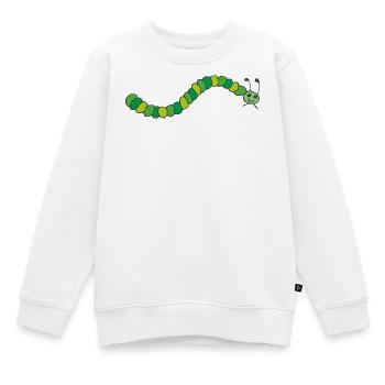 chenille - Sweat Premium enfant bio - blanc - Devant - AI Model Kid Male (0cm)
