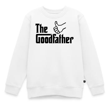 Der gute Vater Lustige Vatertag Geburt Geschenk - Kinder Premium Organic Sweatshirt - Weiß - Vorne - AI Model Kid Male (0cm)