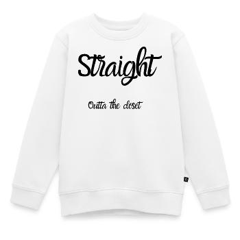 Design kommt aus dem Schrank - Kinder Premium Organic Sweatshirt - Weiß - Vorne - AI Model Kid Male (0cm)