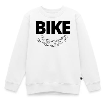 Radfahren, Radfahrer, Radfahren, Radfahren Fan - Kinder Premium Organic Sweatshirt - Weiß - Vorne - AI Model Kid Male (0cm)