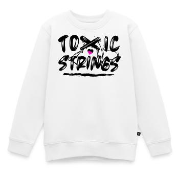 Cordes toxiques 2 Couleur - Sweat Premium enfant bio - blanc - Devant - AI Model Kid Male (0cm)
