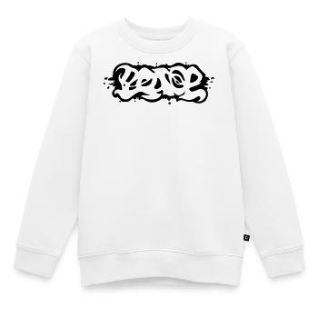 Paix - Sweat Premium enfant bio - blanc - Devant - AI Model Kid Male (0cm)