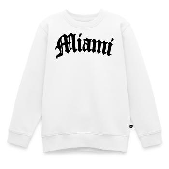 Miami - Sweat Premium enfant bio - blanc - Devant - AI Model Kid Male (0cm)