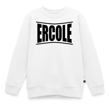 t-shirt Ercole idée cadeau t-shirt - Sweat Premium enfant bio - blanc - Devant - AI Model Kid Male (0cm)