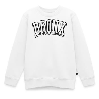 bronx shirt - Kinder Premium Organic Sweatshirt - Weiß - Vorne - AI Model Kid Male (0cm)