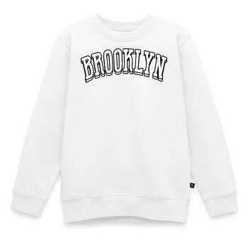 Chemise Brooklyn - Sweat Premium enfant bio - blanc - Devant - AI Model Kid Male (0cm)