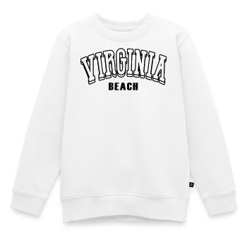 virginia shirt - Kinder Premium Organic Sweatshirt - Weiß - Vorne - AI Model Kid Male (0cm)