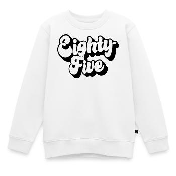 Quatre-vingt-cinq 85e anniversaire Hommes Femmes 85 ans - Sweat Premium enfant bio - blanc - Devant - AI Model Kid Male (0cm)