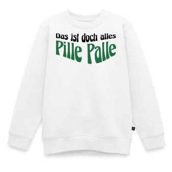 Pille Palle - Kinder Premium Organic Sweatshirt - Weiß - Vorne - AI Model Kid Male (0cm)
