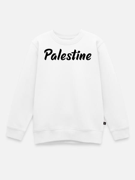 Palästina - Kinder Premium Organic Sweatshirt - Weiß
