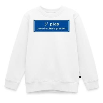 Loosdrechtse plassen 3rd plas - Sweat Premium enfant bio - blanc - Devant - AI Model Kid Male (0cm)