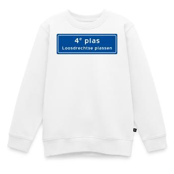 Loosdrechtse plassen 4e plas - Sweat Premium enfant bio - blanc - Devant - AI Model Kid Male (0cm)