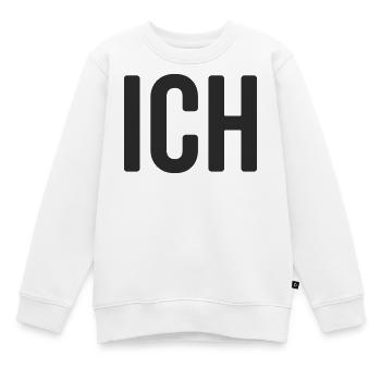 Ich Statement Design - Kinder Premium Organic Sweatshirt - Weiß - Vorne - AI Model Kid Male (0cm)