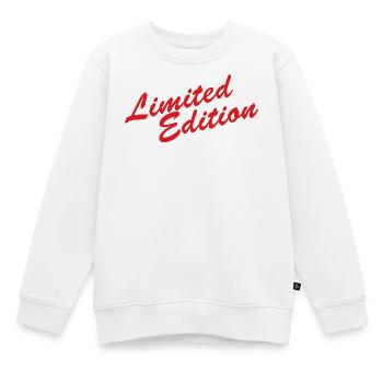 Limited Edition - Kids Premium Organic Sweatshirt - white - Front - AI Model Kid Male (0cm)