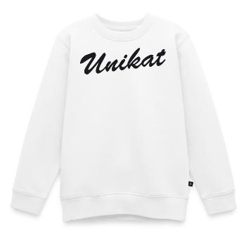 Unique en son genre - Sweat Premium enfant bio - blanc - Devant - AI Model Kid Male (0cm)