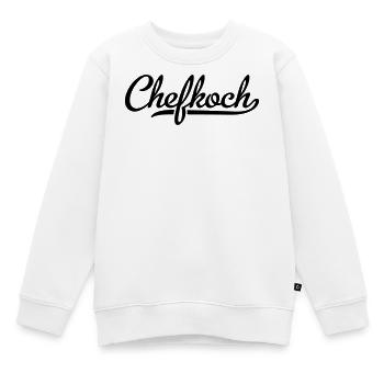 Chefkoch - Kinder Premium Organic Sweatshirt - Weiß - Vorne - AI Model Kid Male (0cm)