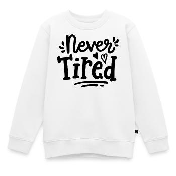 Kleinkind Kinder - Kinder Premium Organic Sweatshirt - Weiß - Vorne - AI Model Kid Male (0cm)