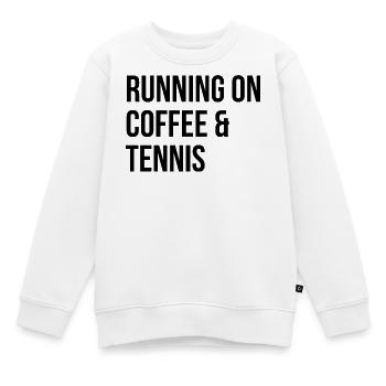 Tennis Tennis Tennis - Sweat Premium enfant bio - blanc - Devant - AI Model Kid Male (0cm)
