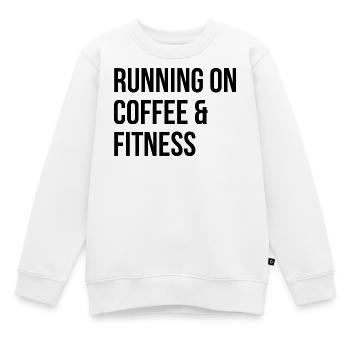 Fitness Fitness Fitness - Sweat Premium enfant bio - blanc - Devant - AI Model Kid Male (0cm)
