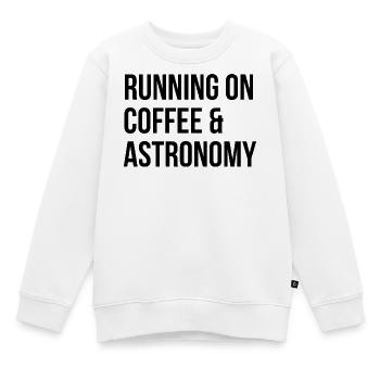 astronomie - Sweat Premium enfant bio - blanc - Devant - AI Model Kid Male (0cm)