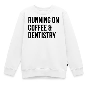 Zahnarzt Zahnarzt Zahnarzt Zahnarzt - Kinder Premium Organic Sweatshirt - Weiß - Vorne - AI Model Kid Male (0cm)
