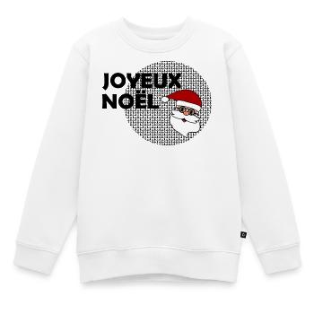 WEIHNACHTEN. FROHE WEIHNACHTEN. FROHE WEIHNACHTEN - Kinder Premium Organic Sweatshirt - Weiß - Vorne - AI Model Kid Male (0cm)