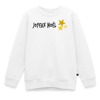 WEIHNACHTEN. FROHE WEIHNACHTEN. FROHE WEIHNACHTEN - Kinder Premium Organic Sweatshirt - Weiß - Vorne - AI Model Kid Male (0cm)