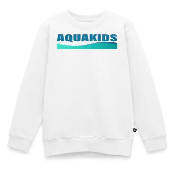 AQUAKIDS - Kinder Premium Organic Sweatshirt - Weiß - Vorne - AI Model Kid Male (0cm)