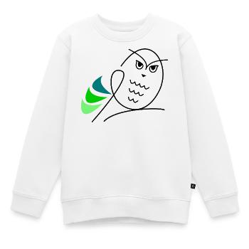 anniversaire. anniversaire décennie. humour. drôle - Sweat Premium enfant bio - blanc - Devant - AI Model Kid Male (0cm)