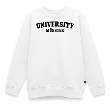 Université de Münster - Sweat Premium enfant bio - blanc - Devant - AI Model Kid Male (0cm)