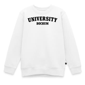 Université de Bochum - Sweat Premium enfant bio - blanc - Devant - AI Model Kid Male (0cm)