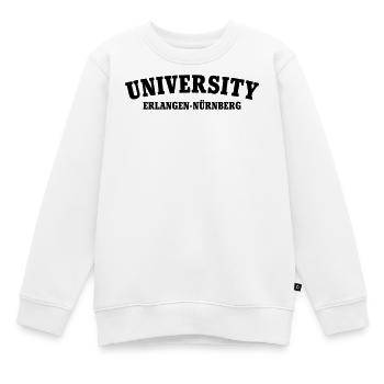 Université d’Erlangen Nuremberg - Sweat Premium enfant bio - blanc - Devant - AI Model Kid Male (0cm)