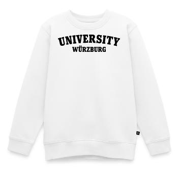 Université de Würzburg - Sweat Premium enfant bio - blanc - Devant - AI Model Kid Male (0cm)